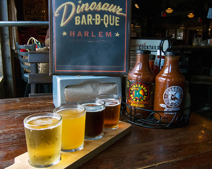 Come for the Meats, Stay for the Beers at Dinosaur Bar-B-Que