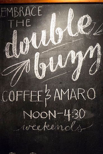 Get a Double Buzz at Amor y Amargo