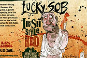 Craft Beer New York City | Beer Review: Flying Dog Lucky SOB Irish Red Ale | Drink NYC