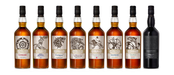 Johnnie Walker & Game of Thrones Are Releasing an Entirely New Line of Scotch Whisky