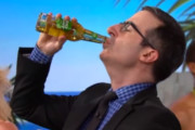 Craft Beer New York City | John Oliver Delivers on FIFA Challenge and Chugs a Bud Light Lime | Drink NYC